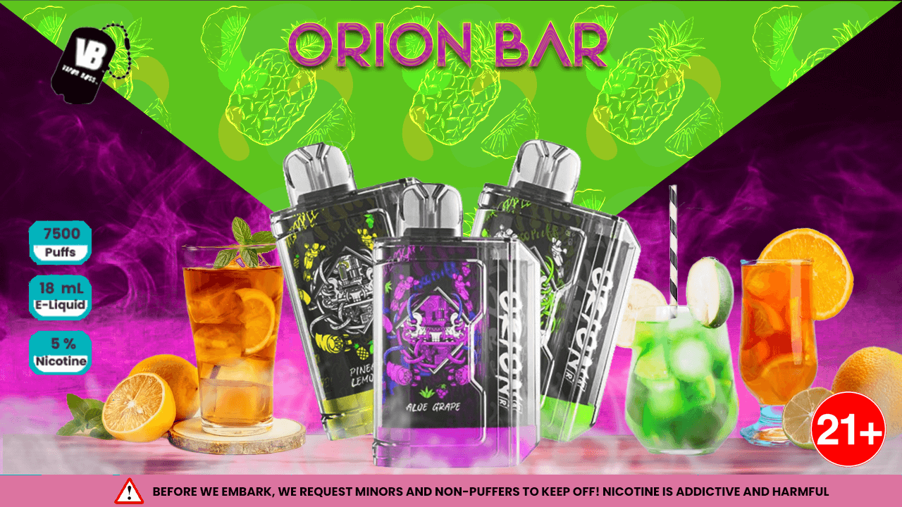 Orion Vape Flavors 7500 ORION BAR DISPOSABLE VAPE Orion Vape Flavors 7500 ORION BAR DISPOSABLE VAPE