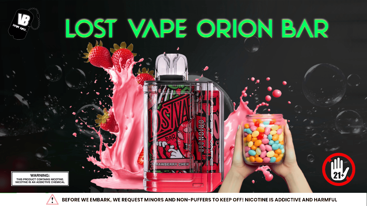 Closer Look of Disposable Vape World by Lost Vape Orion Bar