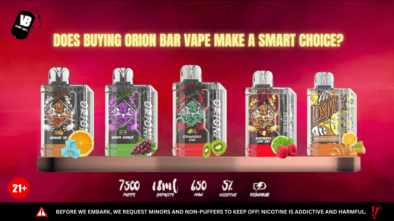 Lost Vape Orion Bar: Review, Flavors And More