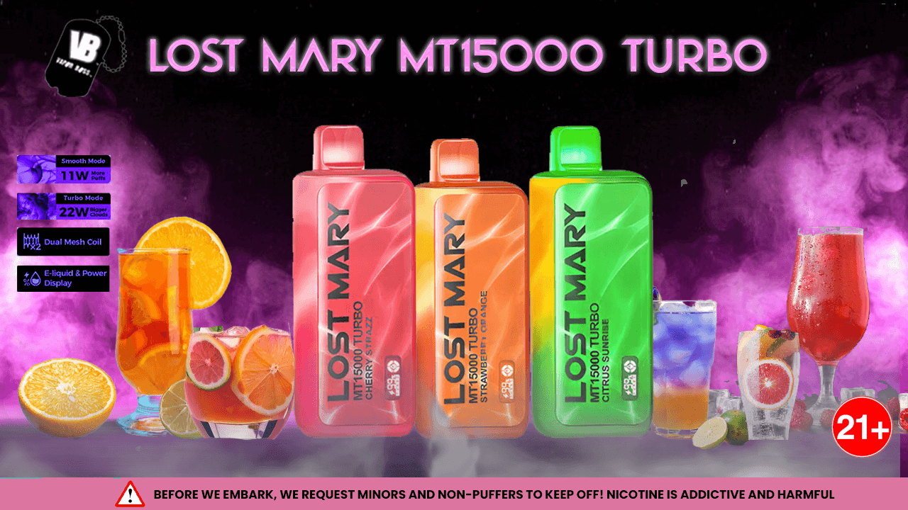 Lost Mary MT15000 Turbo Review: Hit The Spot Like Never Before Lost Mary MT15000 Turbo Review: Hit The Spot Like Never Before