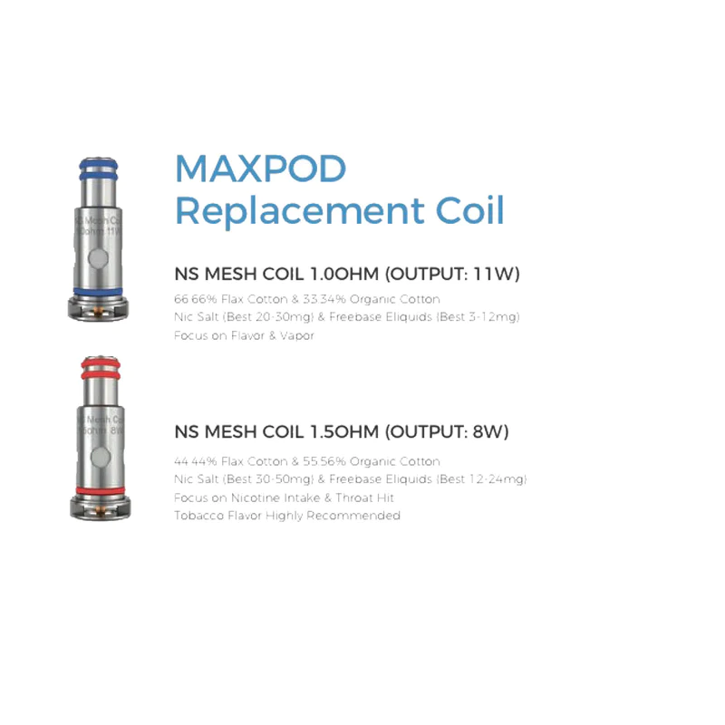 Way To Keep Up With The Never-Ending Vape Craving? Try MaxPod Replacement Coils