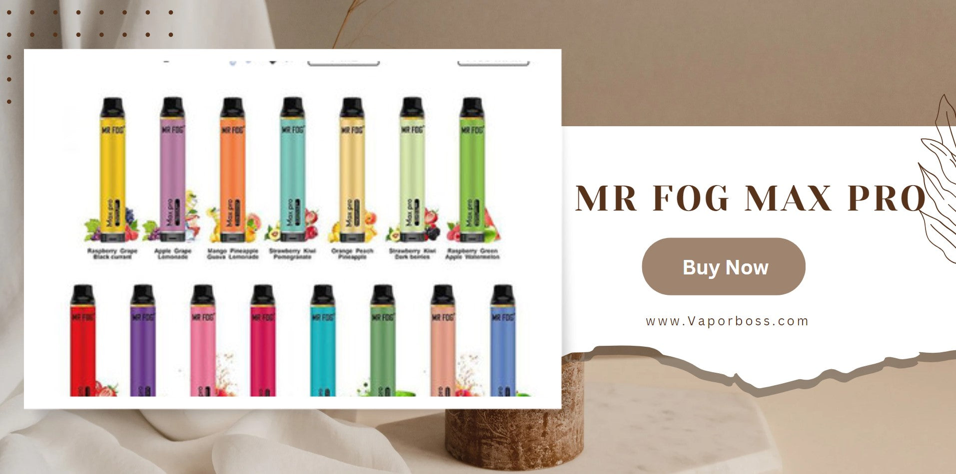 Do you know these Facts about Mr. Fog Max Pro? Do you know these Facts about Mr. Fog Max Pro?