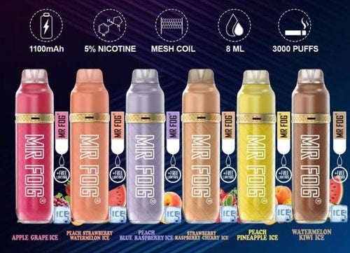 Take Your Taste Buds On A Refreshing Journey With Mr Fog Max Air