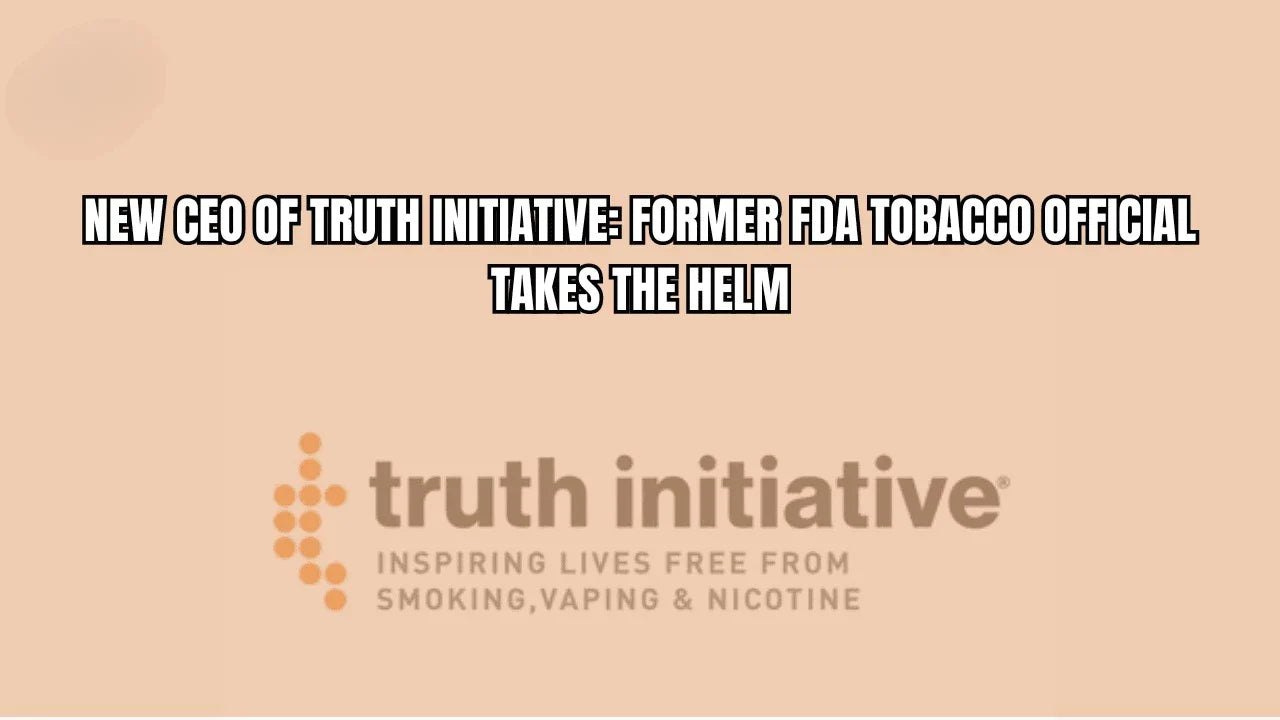 Former FDA Tobacco Official Takes the Helm