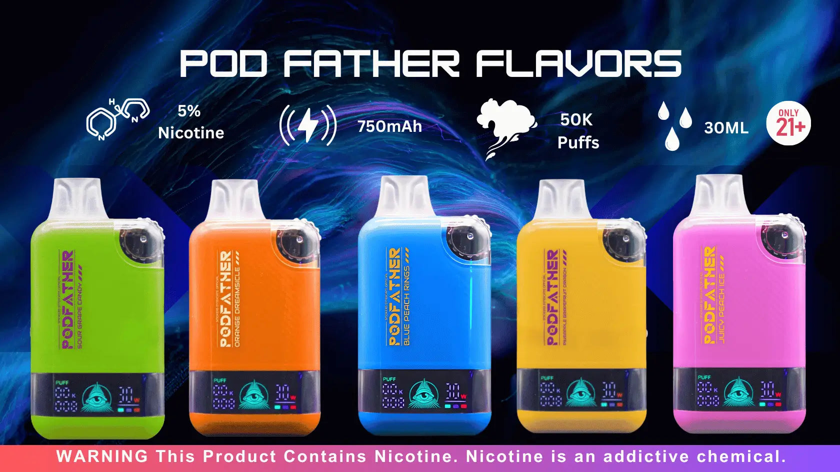 Pod Father Flavors