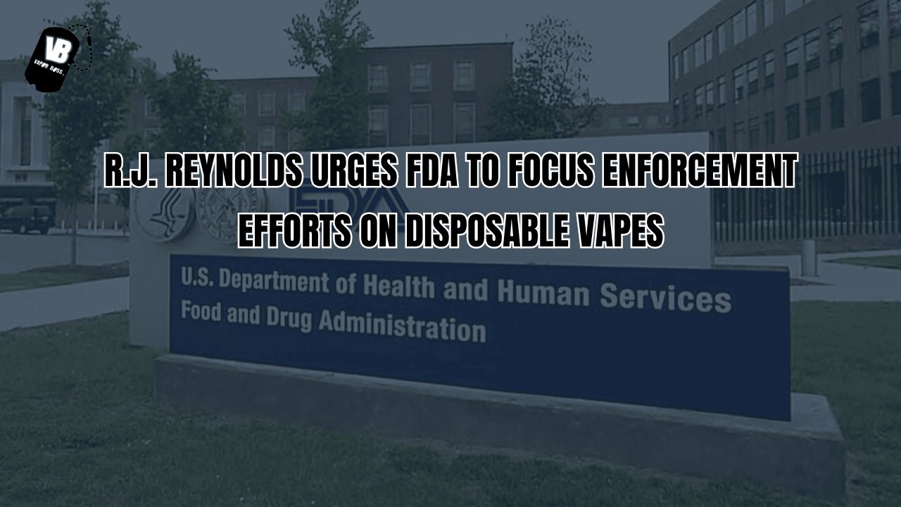 FDA to Focus Enforcement Efforts on Disposable Vapes