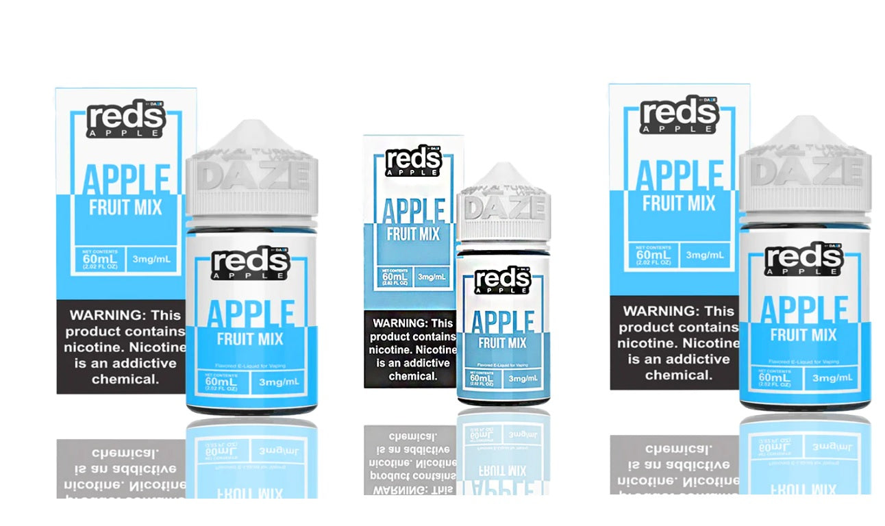 The Sweet Sensation: Exploring the Popularity of Reds Apple Fruit Mix E-Juice