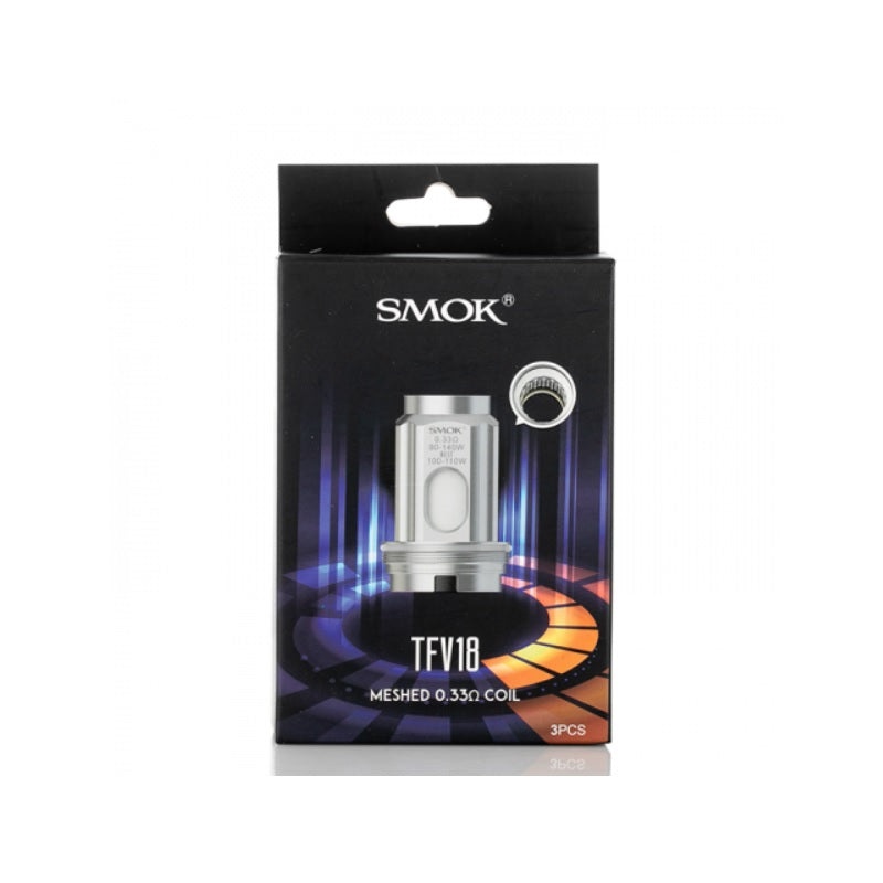 Try Smok TFV18 Coils For More Improved Resilience, Flavor, & Cloud Production