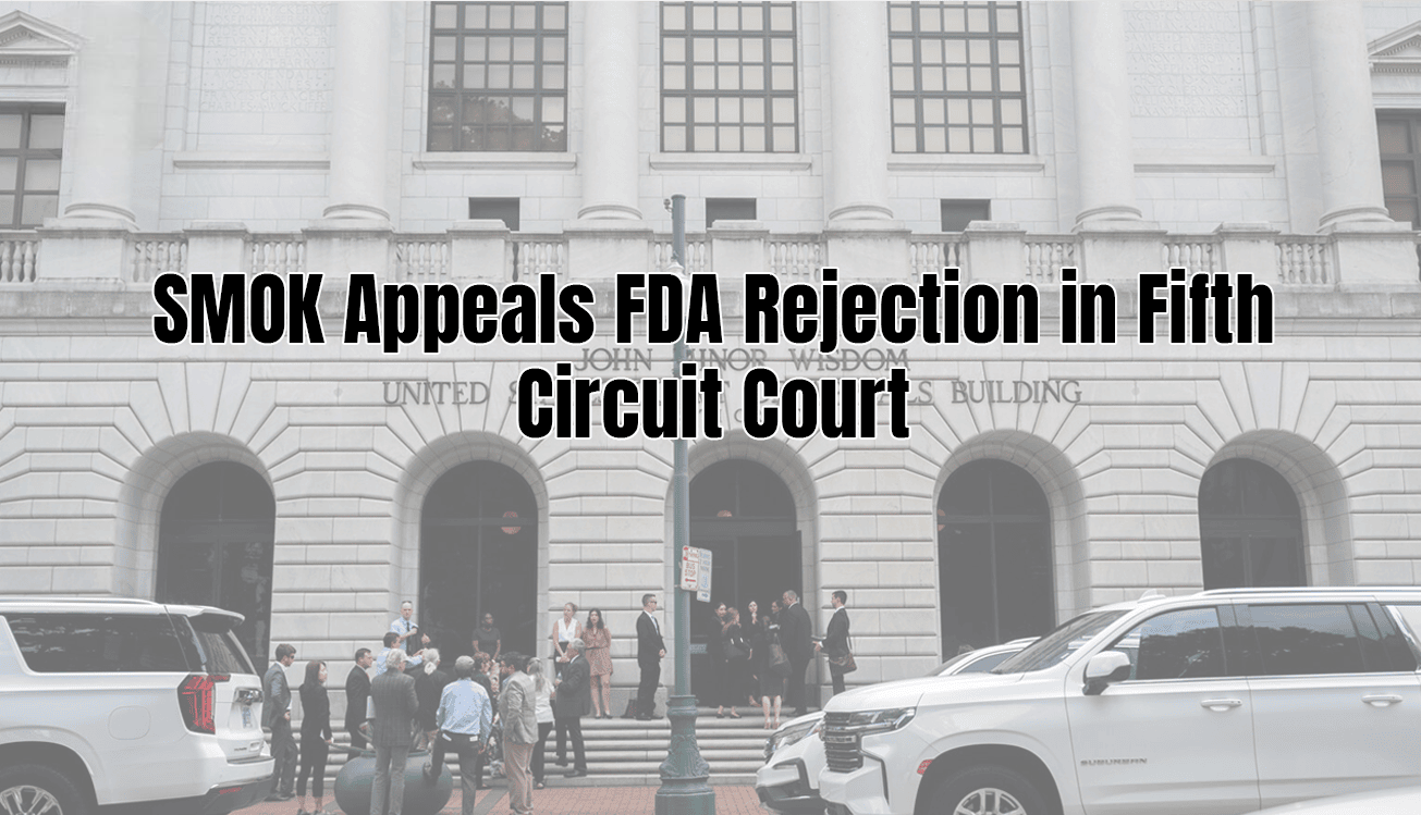 SMOK Appeals FDA Rejection in Fifth Circuit Court