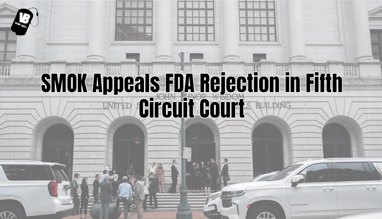 SMOK Appeals FDA Rejection in Fifth Circuit Court