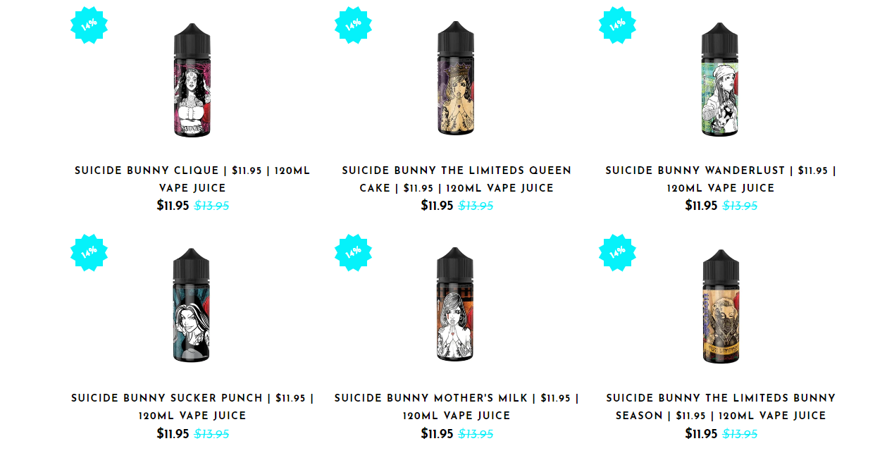 Suicide Bunny Wanderlust: The Best Craft E-juice Flavors You Can't Live Without