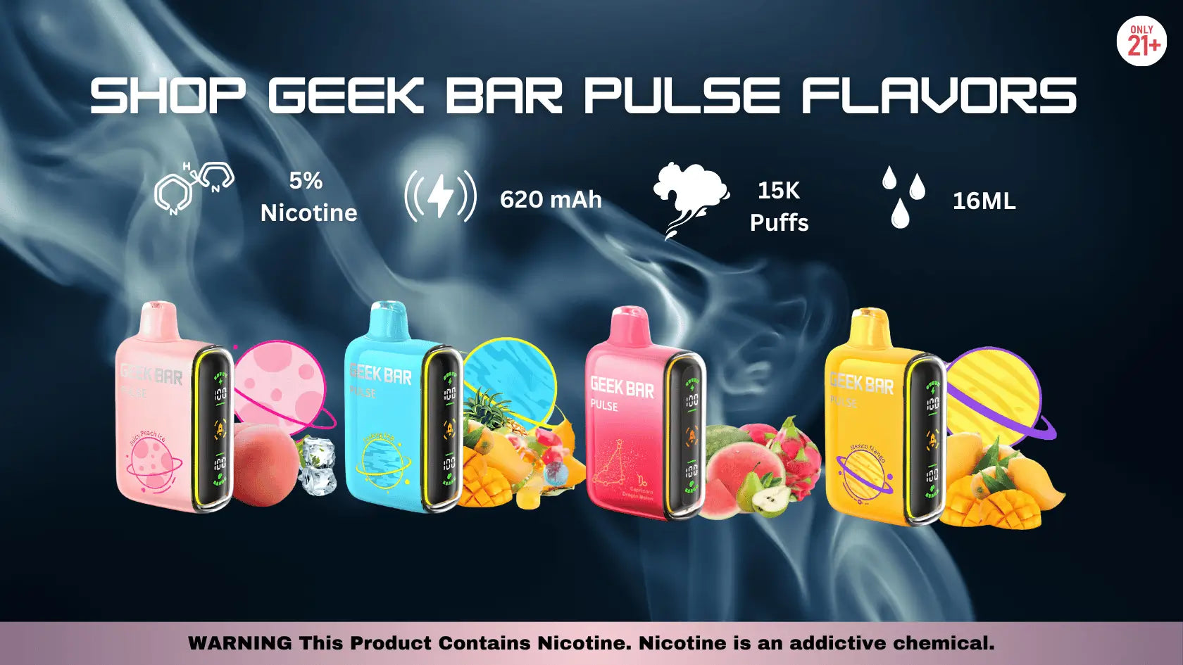 Shop Geek Bar Pulse