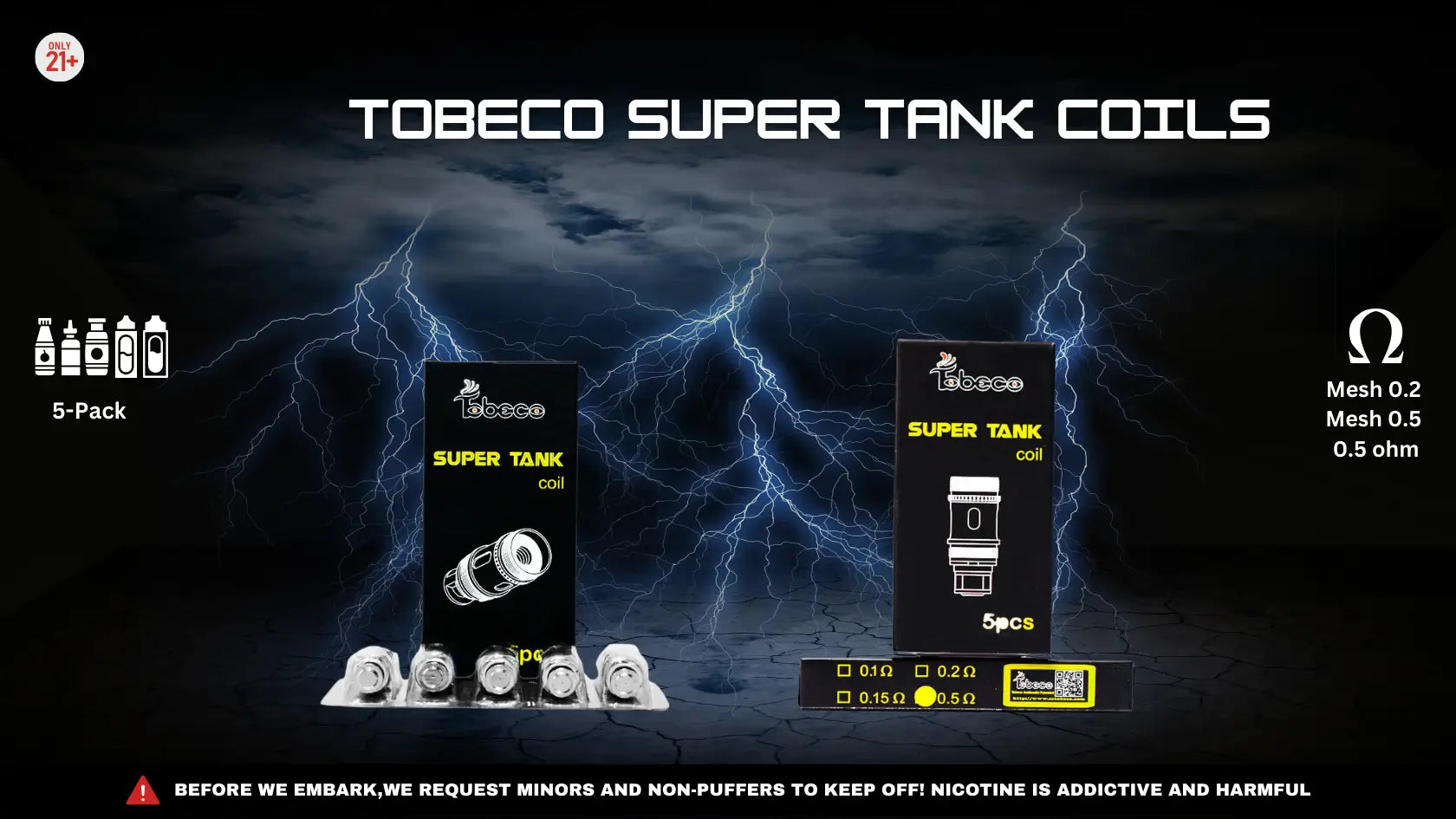 Tobeco Super Tank Coils