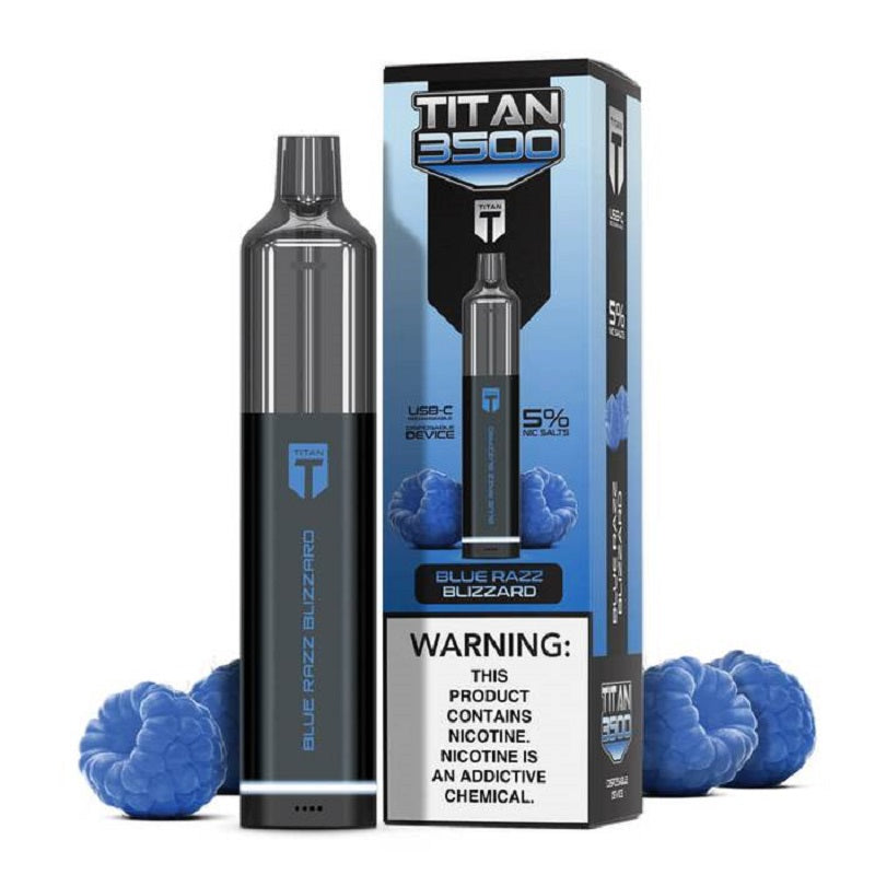 Hassle-Free Vaping With Titan 3500 Disposable Vape