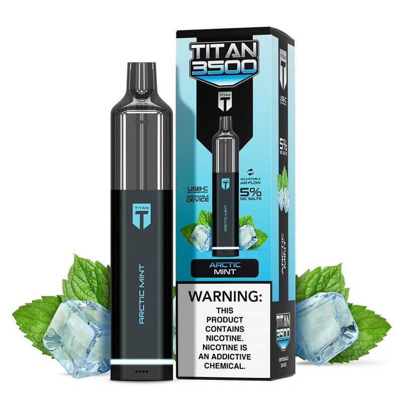 Enjoy Some Retro Flavours On-The-Go With The Titan 3500 Disposable Vape