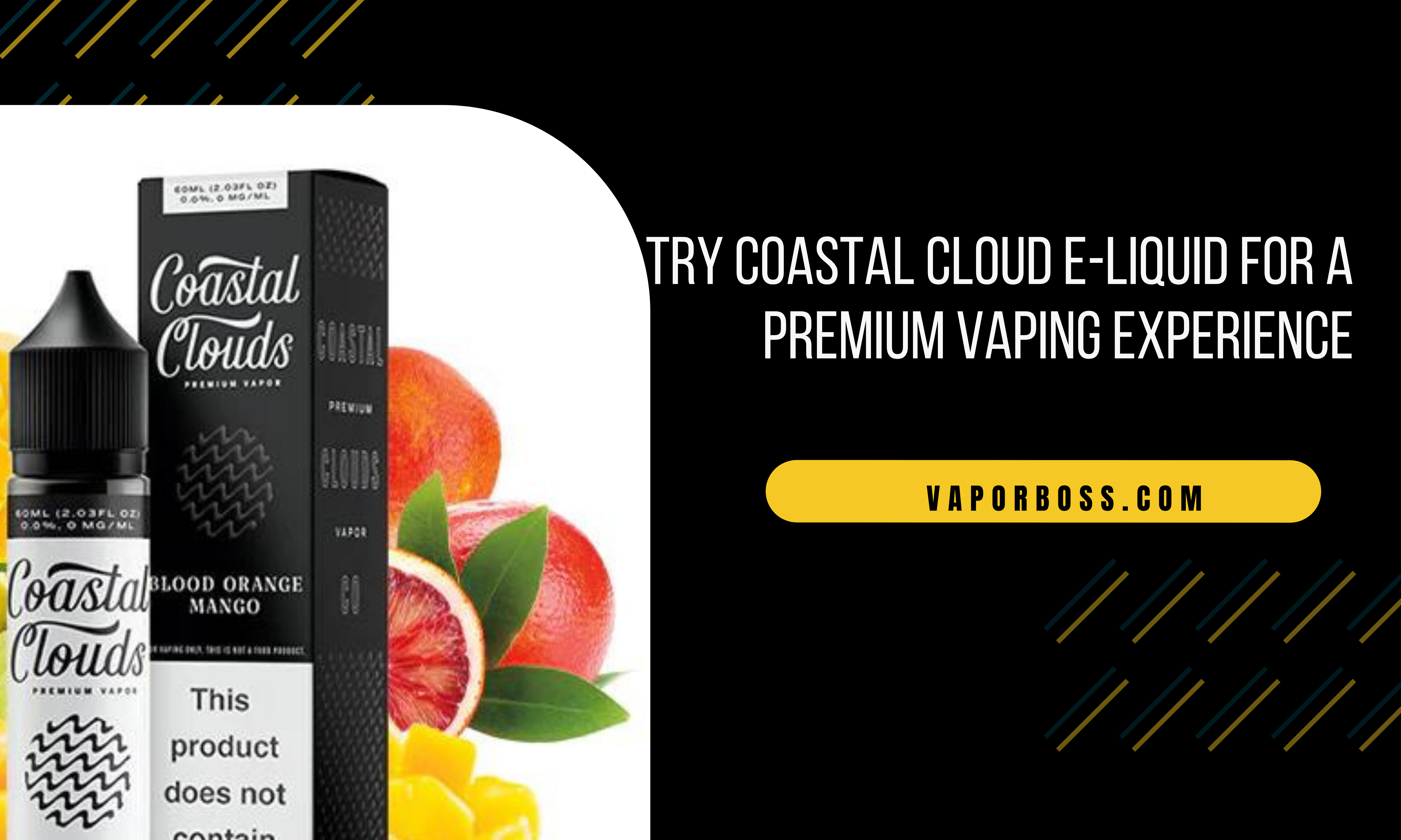 Try Coastal Cloud E-Liquid For A Premium Vaping Experience