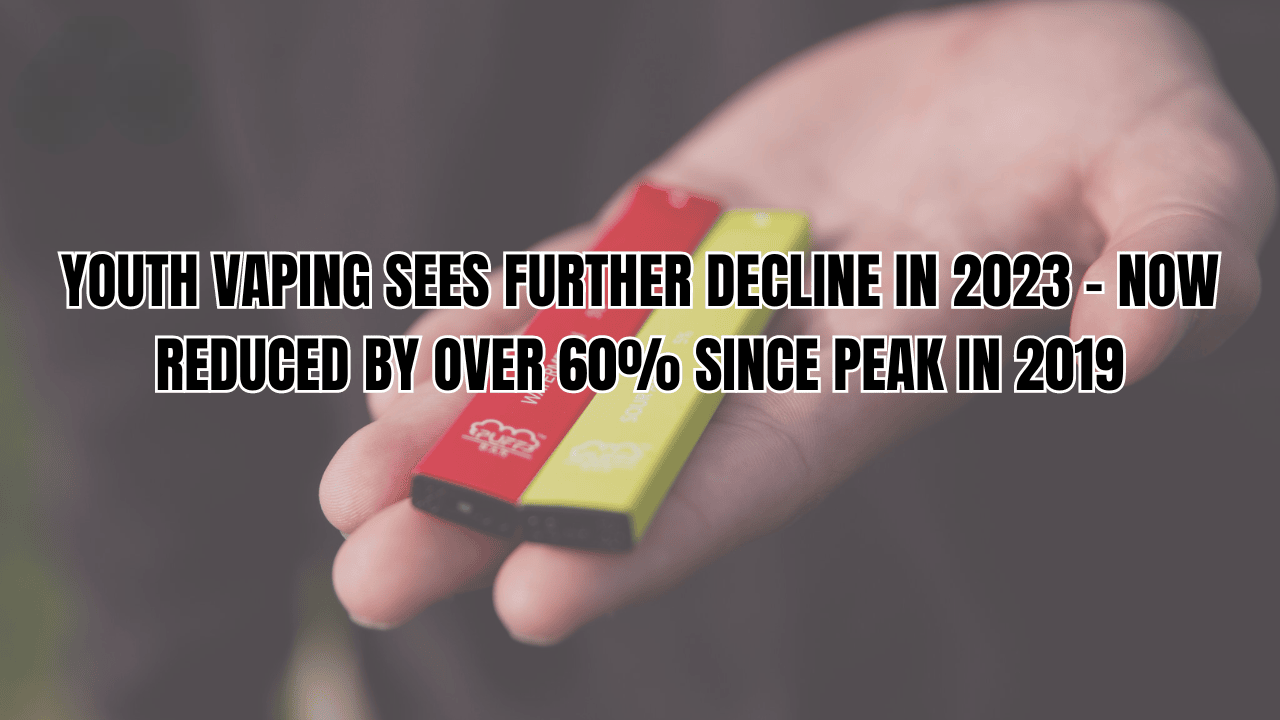 Youth Vaping Sees Further Decline in 2023