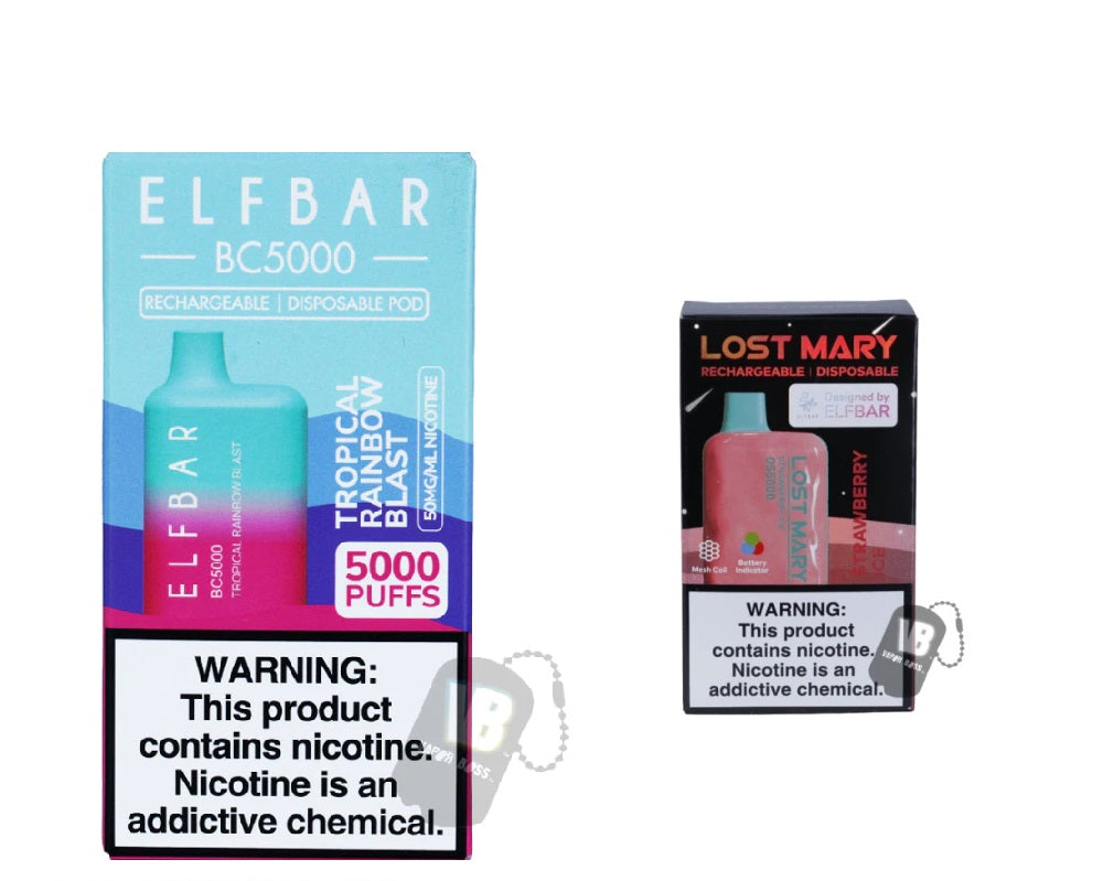 The Best Disposable Vape is Lost Mary & Elf Bar