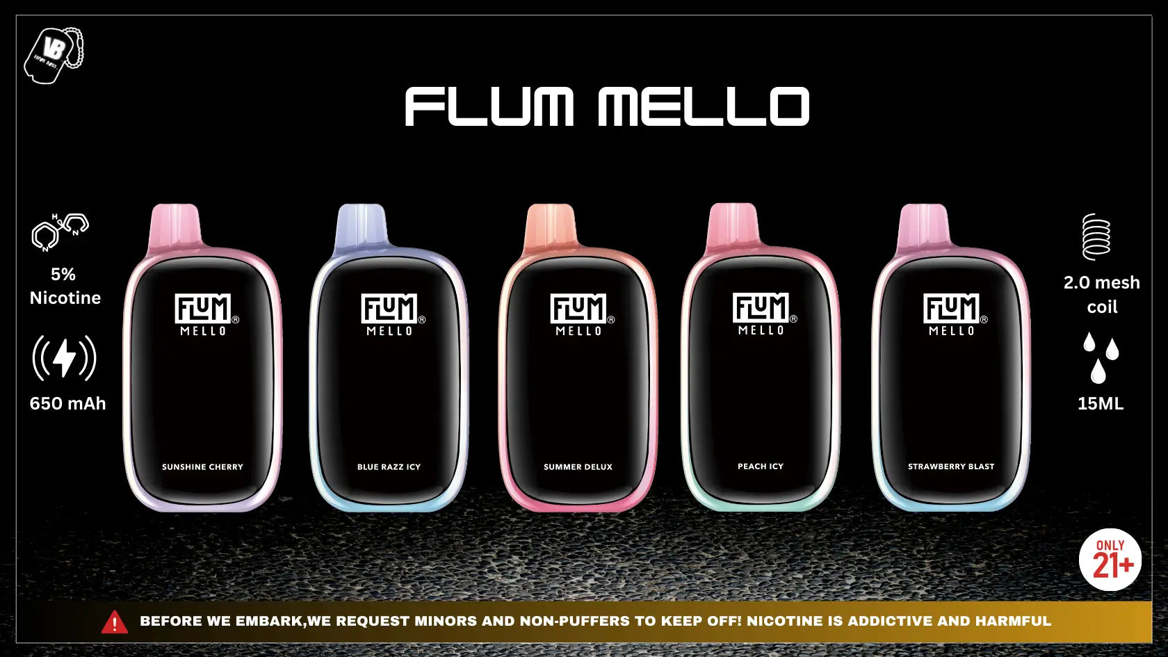 Top 5 Flum Mello Flavors