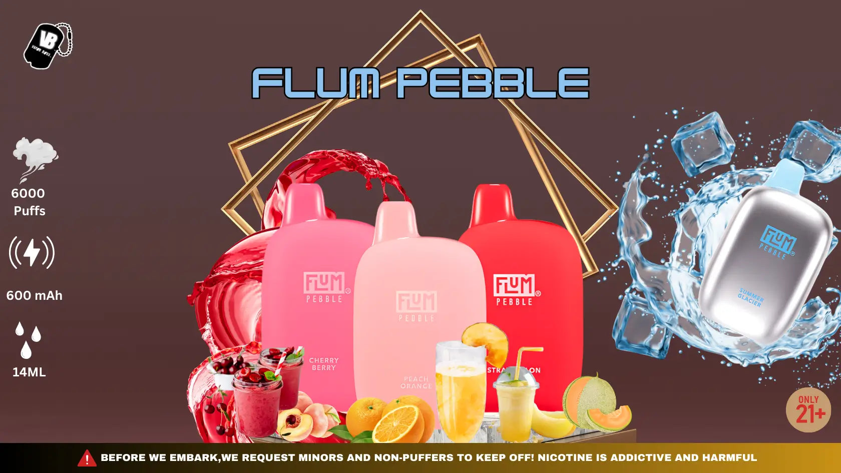 Flum Pebble Flavors