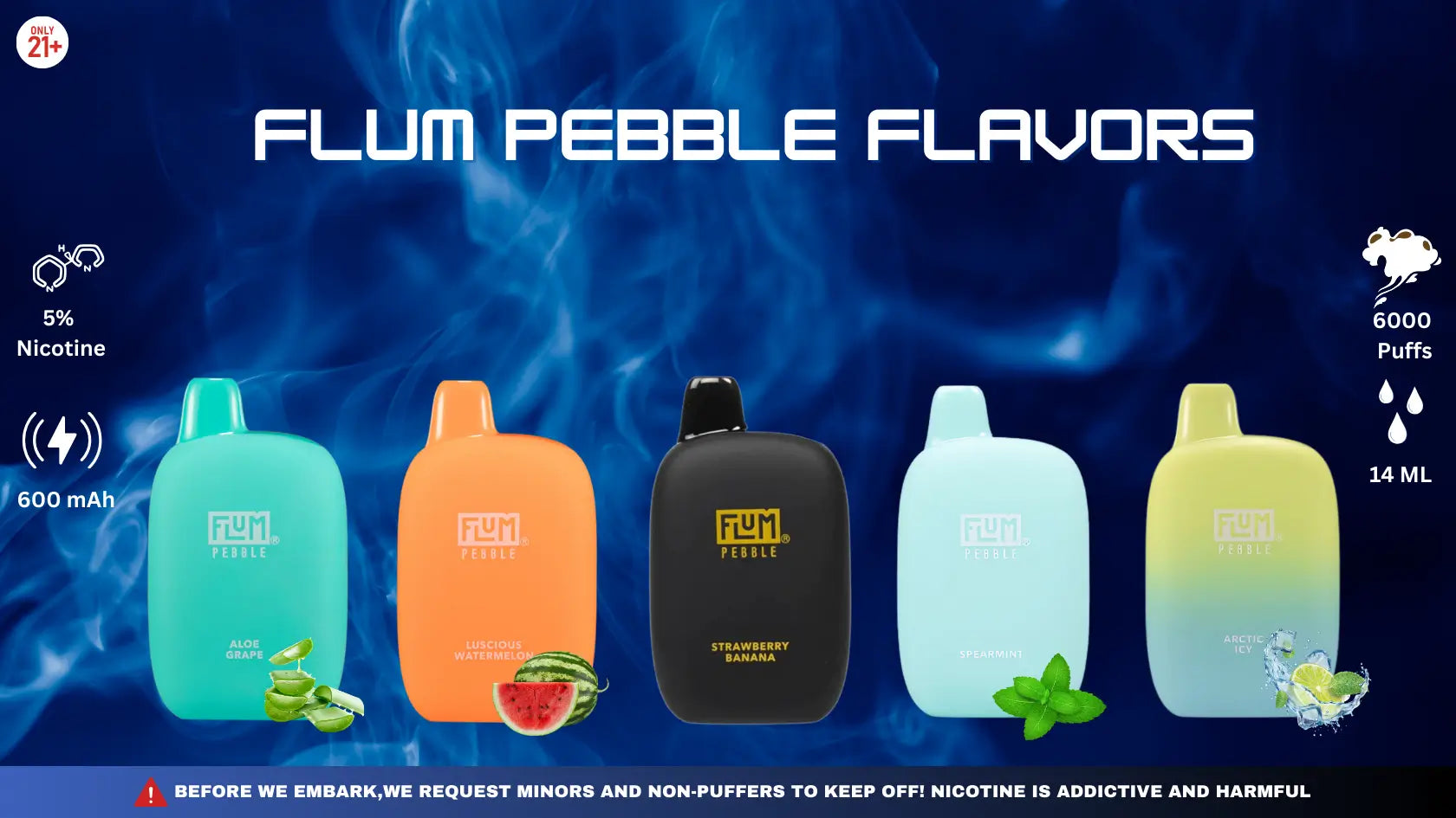 Flum Pebble Flavors