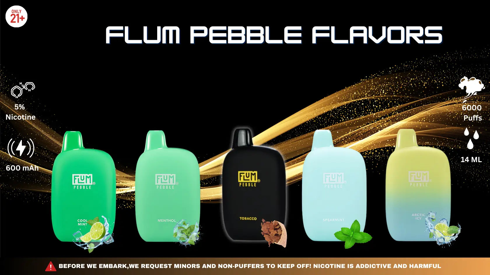 Flum Pebble Flavors