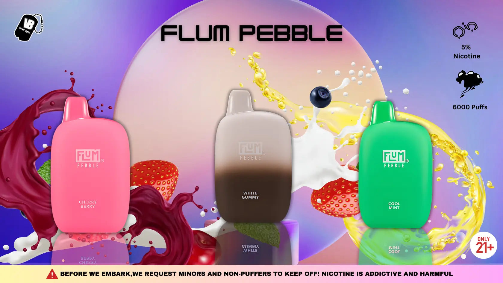 Flum Pebble Disposable