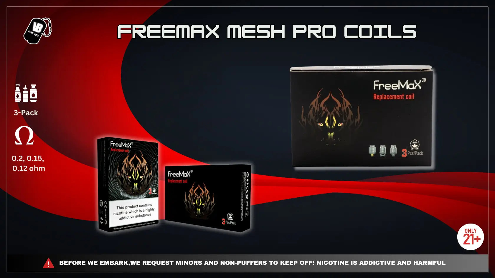 Freemax Mesh Pro Coils