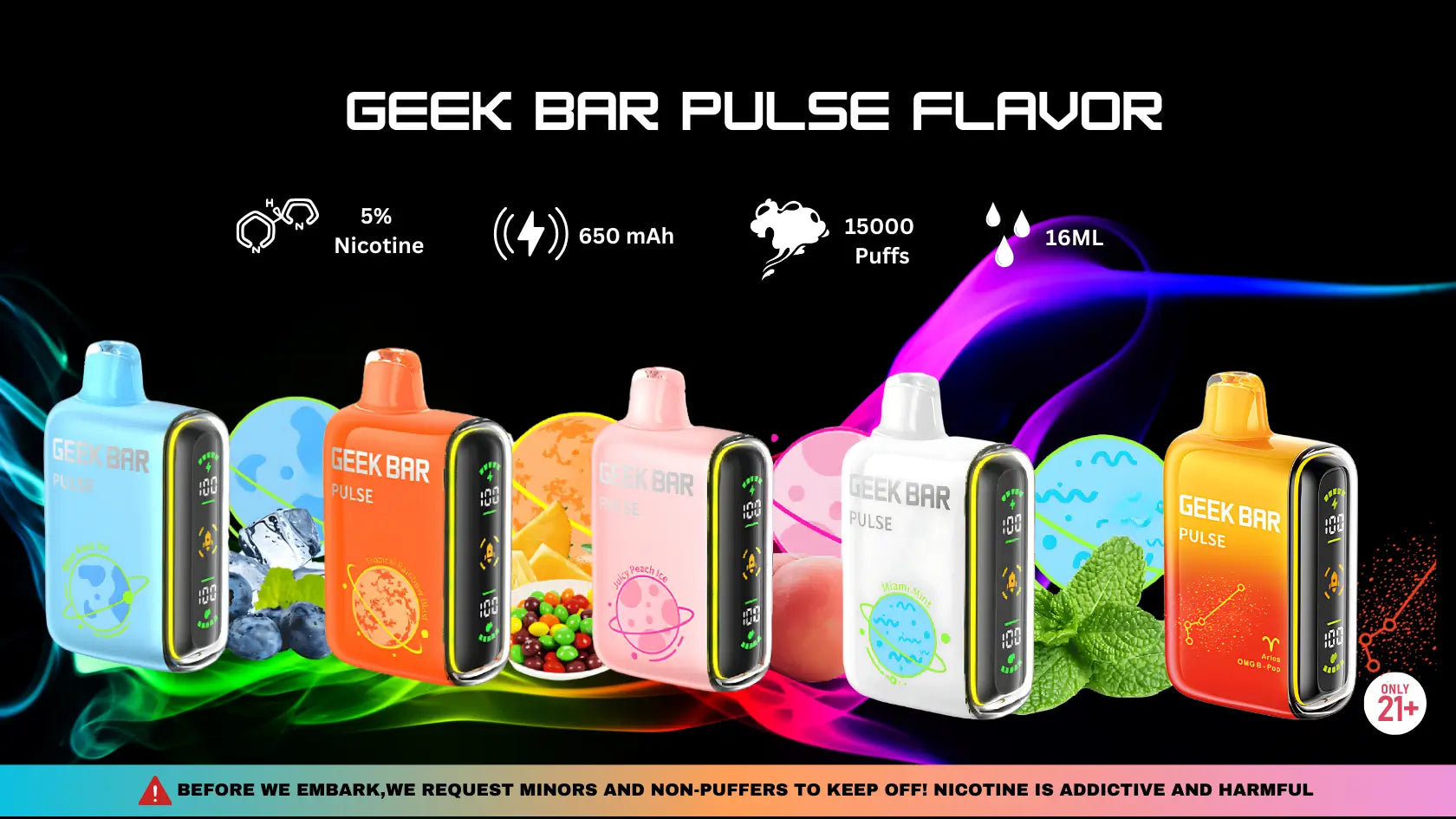 Best 5 Geek Bar Pulse Flavors