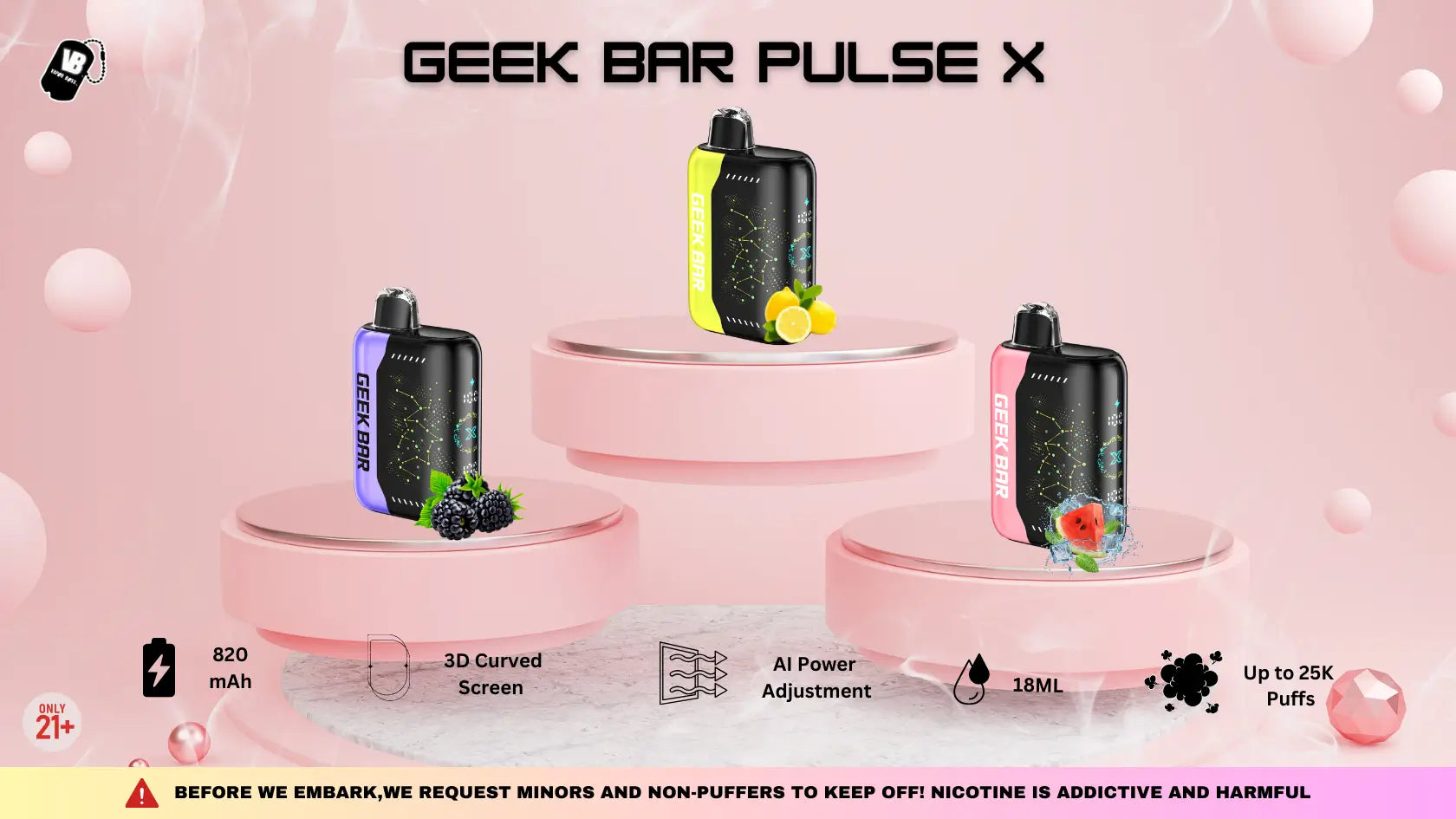 Top 5 Geek Bar Pulse X Flavors