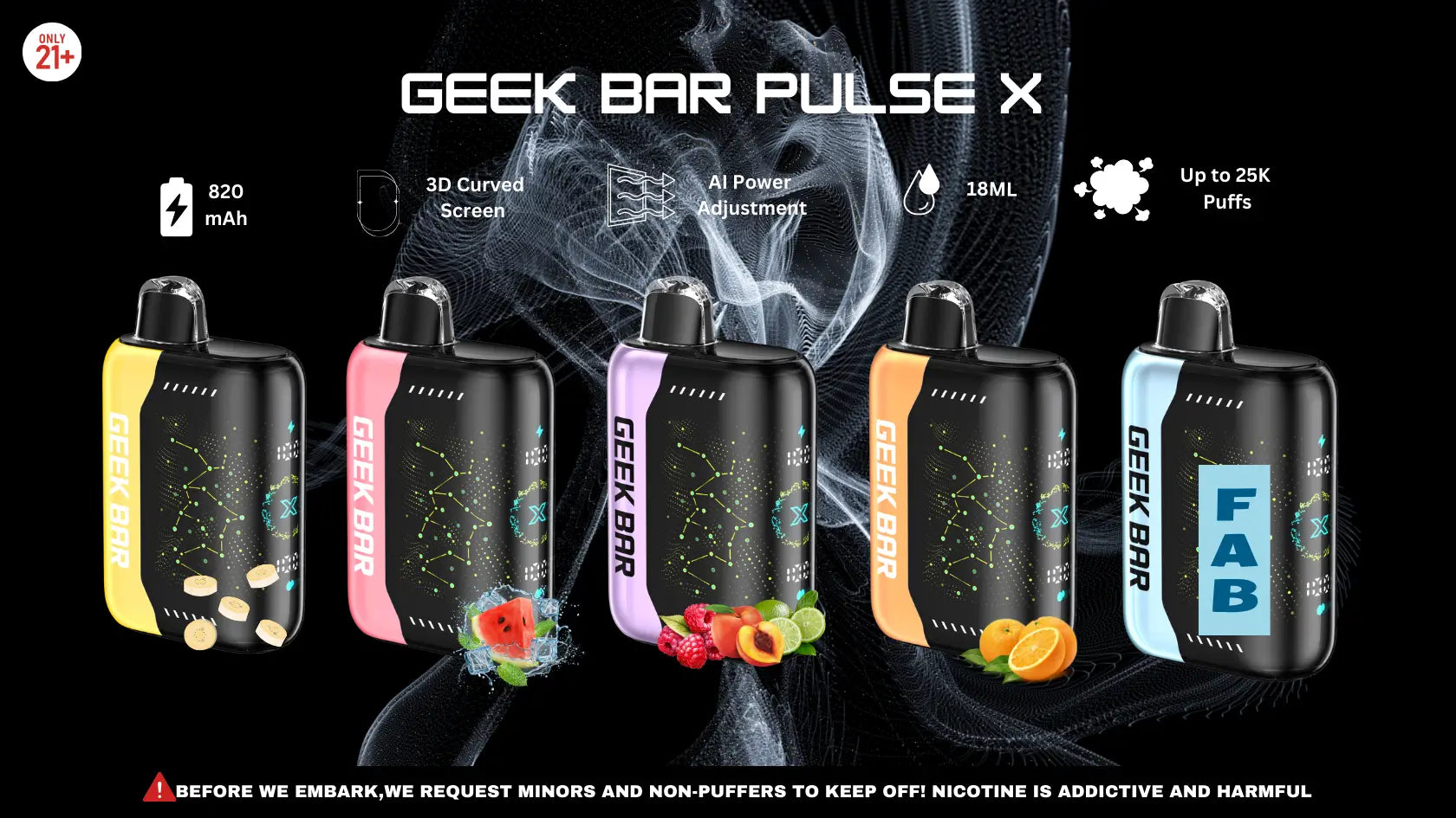 Geek Bar Pulse X Vapes