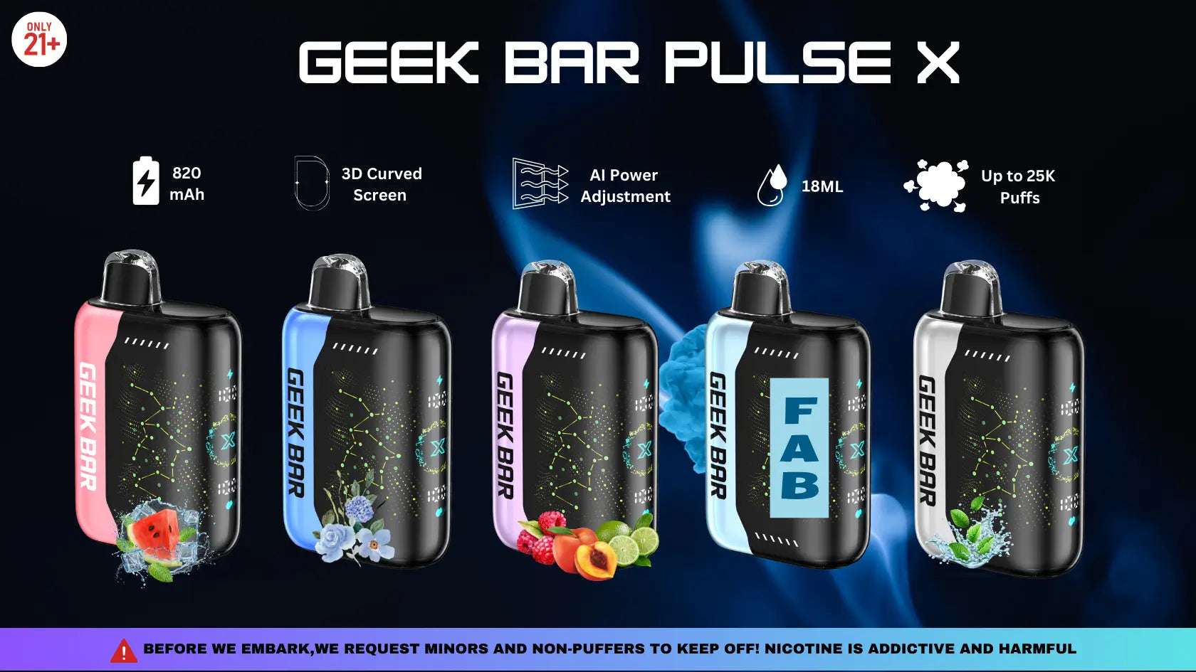 Buy Geek Bar Pulse X Flavors Online