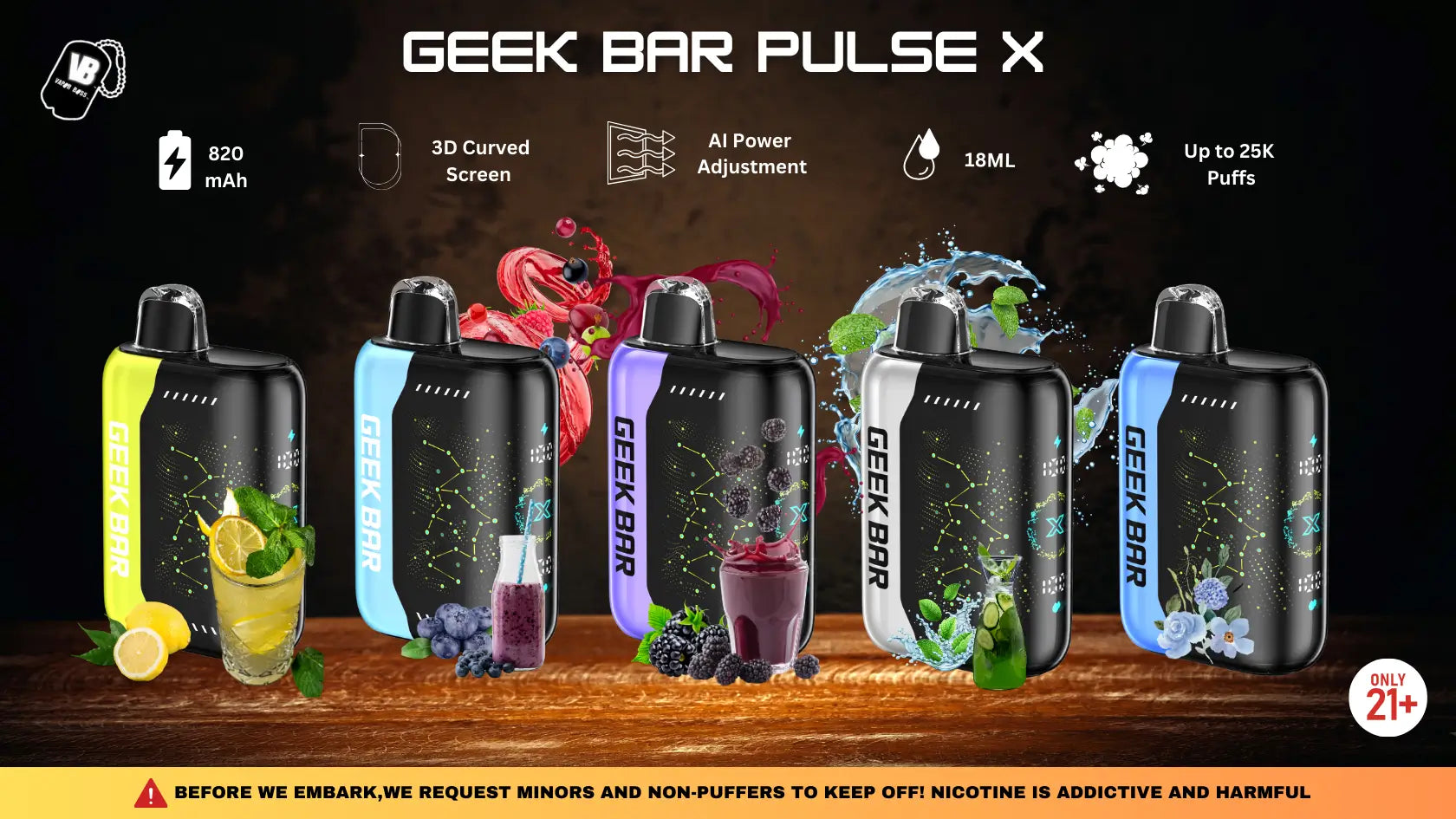 Geek Bar Pulse X 25000