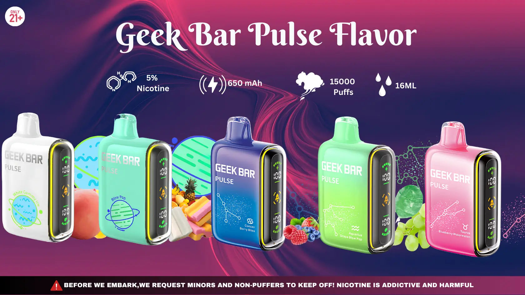 Geek Bar Flavors