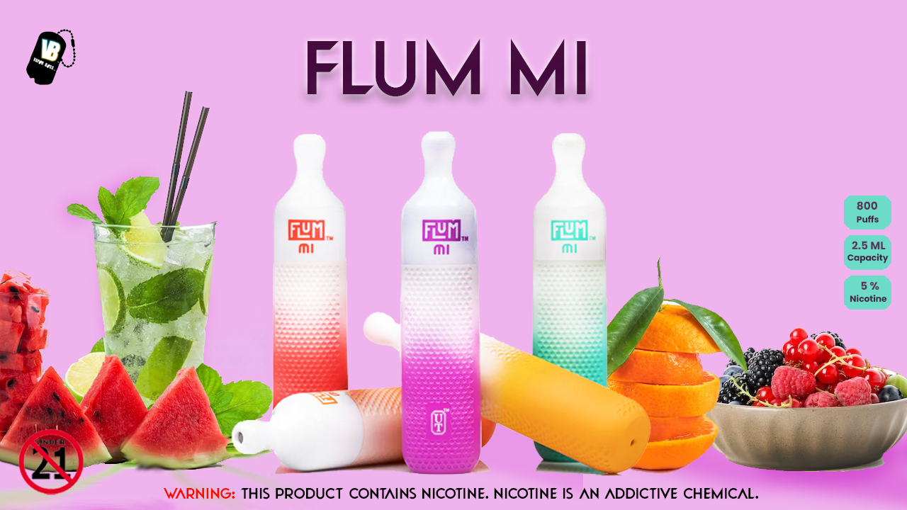 Flum MI Rechargeable Review: Exquisite Flavor Meets Vapor Production