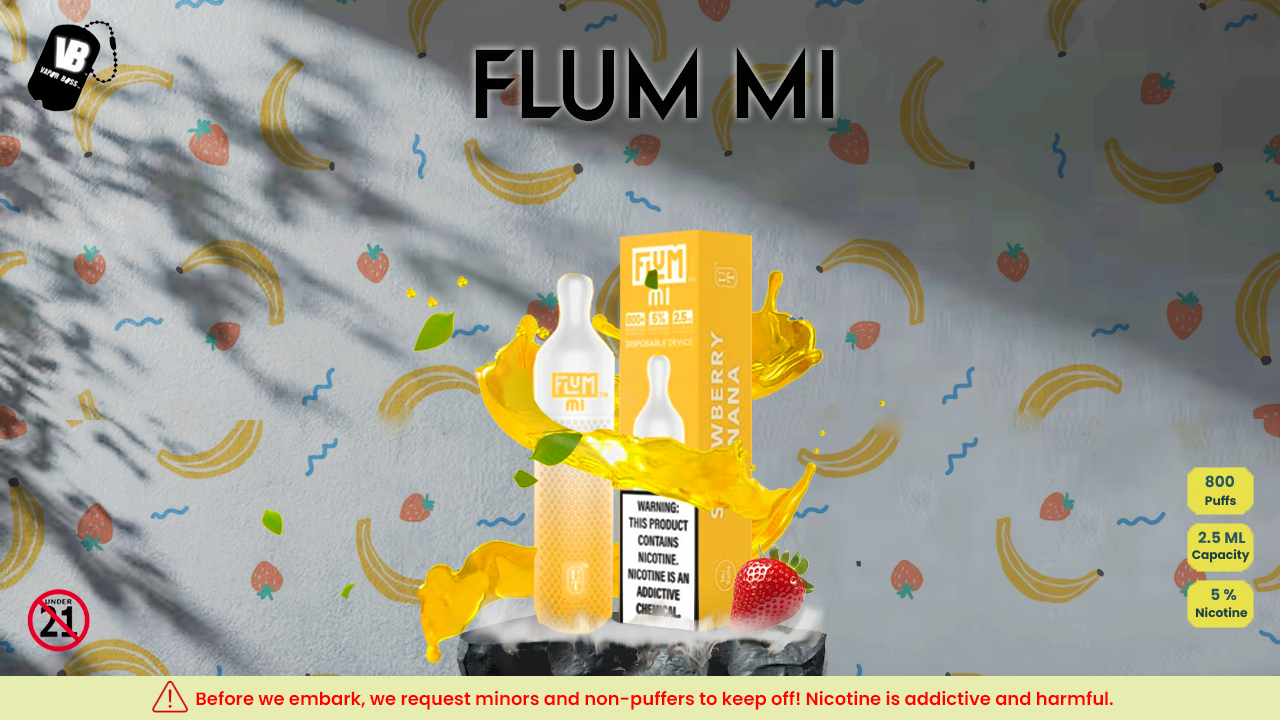 The Flum MI Disposable Vape: A Vaping Marvel