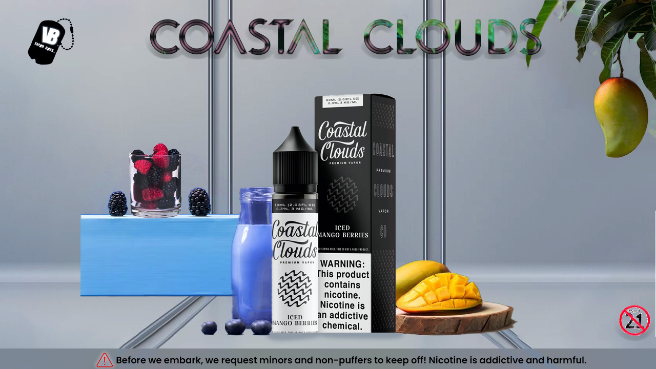 Step into the Flavorful World of Coastal Clouds Premium E-Liquids!