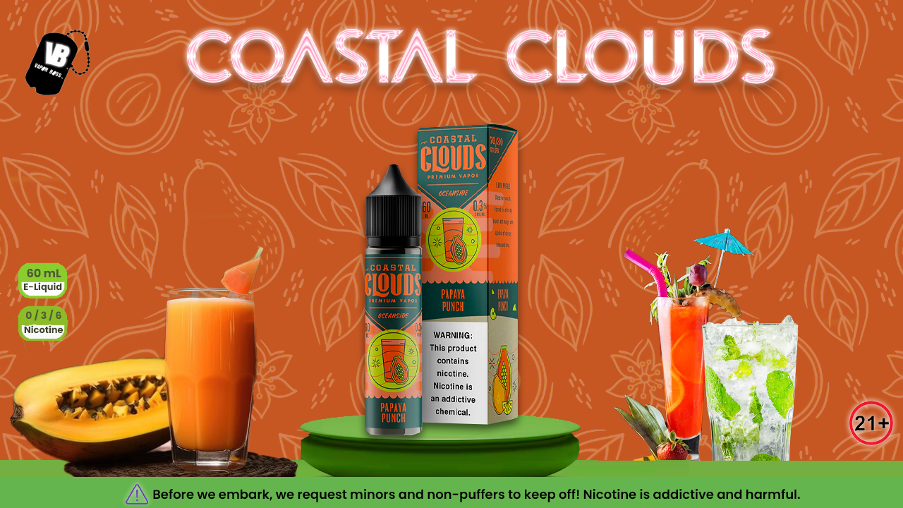 Coastal Clouds Vape Juice: A Flavorful Odyssey into Quality Vaping