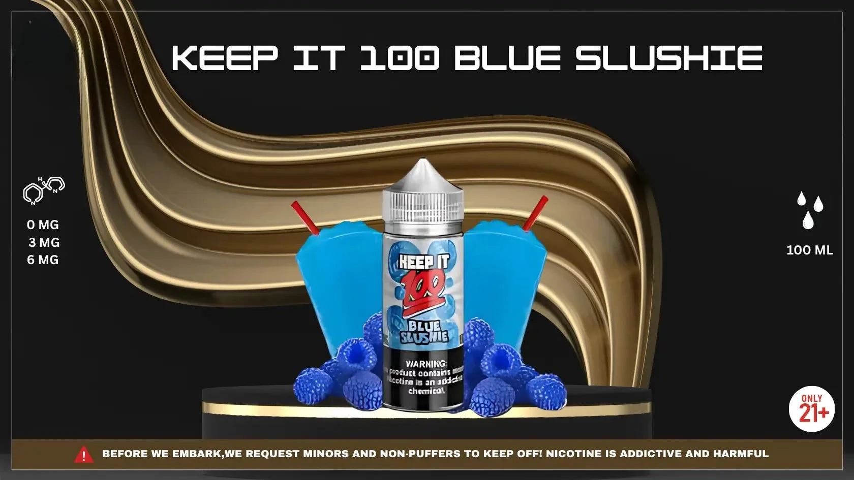 Keep It 100 Blue Slushie