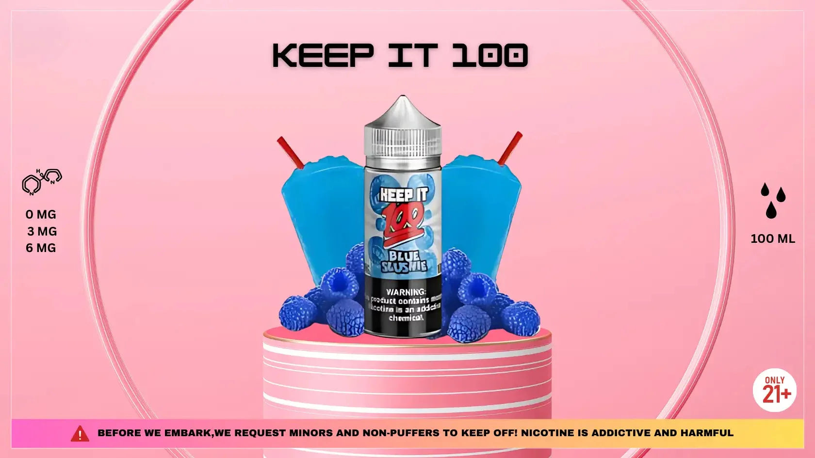 Keep It 100 Blue Slushie