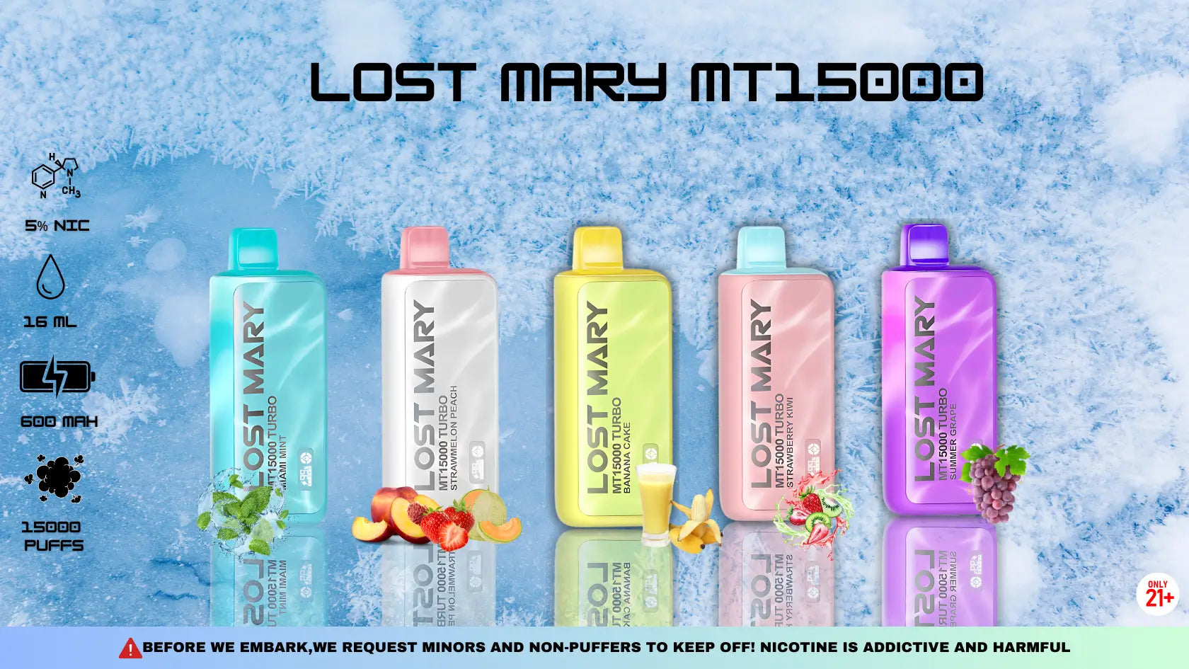 Lost Mary MT15000 Flavors for Sale