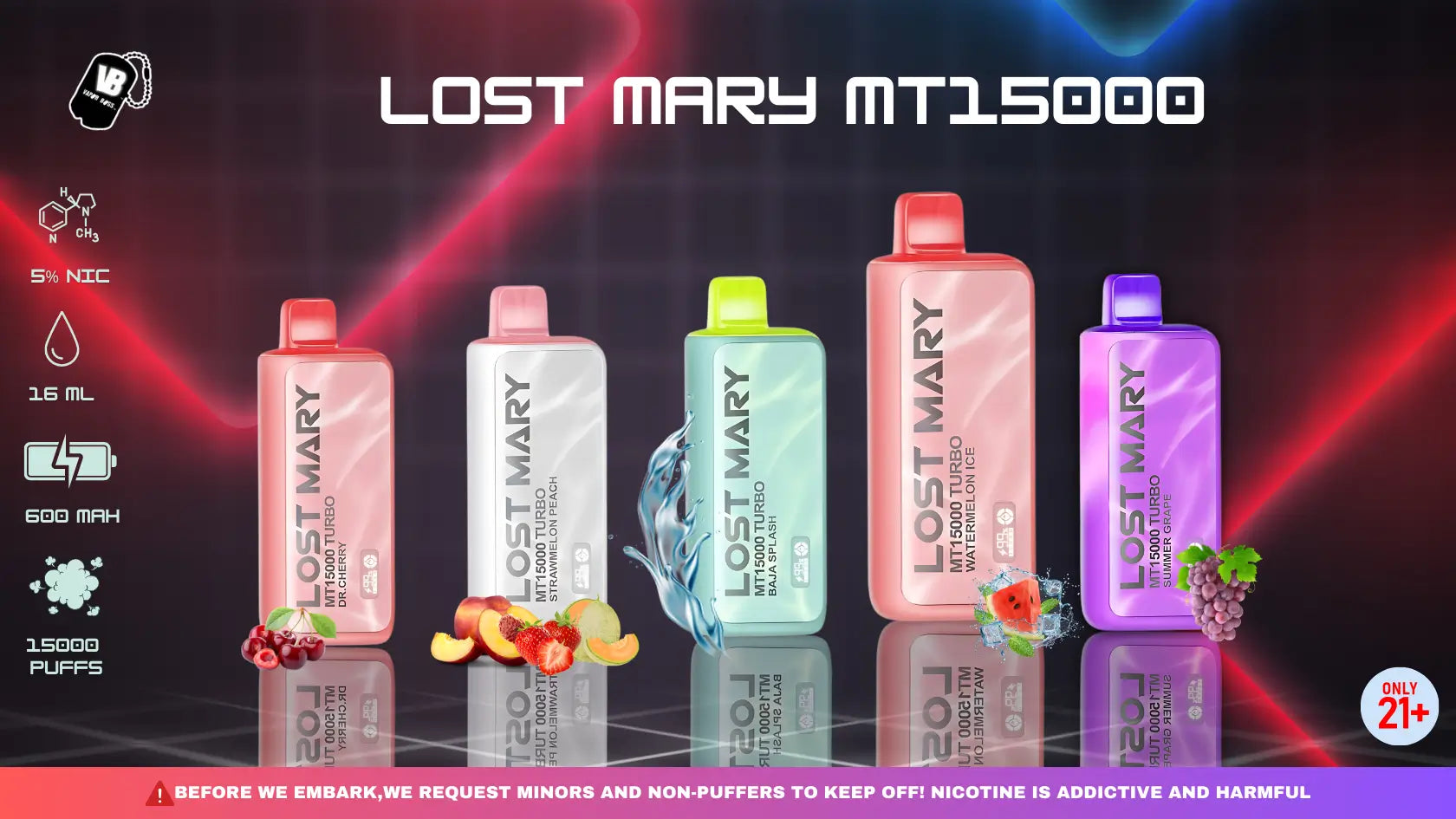 Top 5 Must-Try Lost Mary MT15000