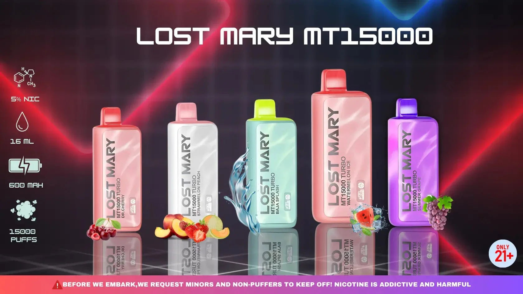 Top 5 Must-Try Lost Mary MT15000