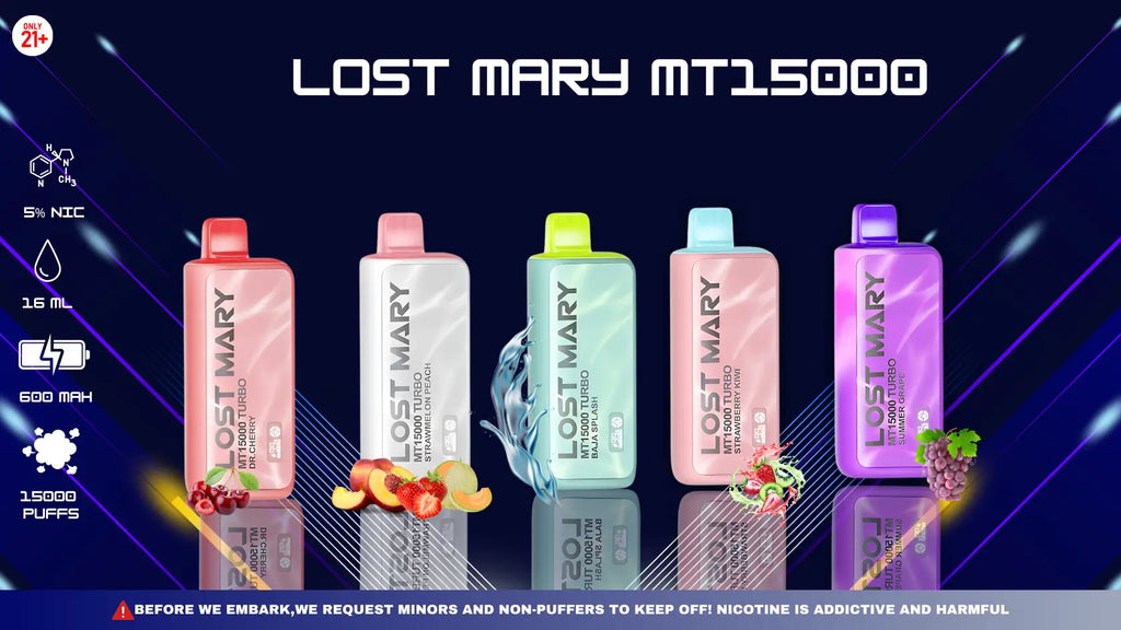 Top Features of the Lost Mary MT15000 Turbo Top Features of the Lost Mary MT15000 Turbo