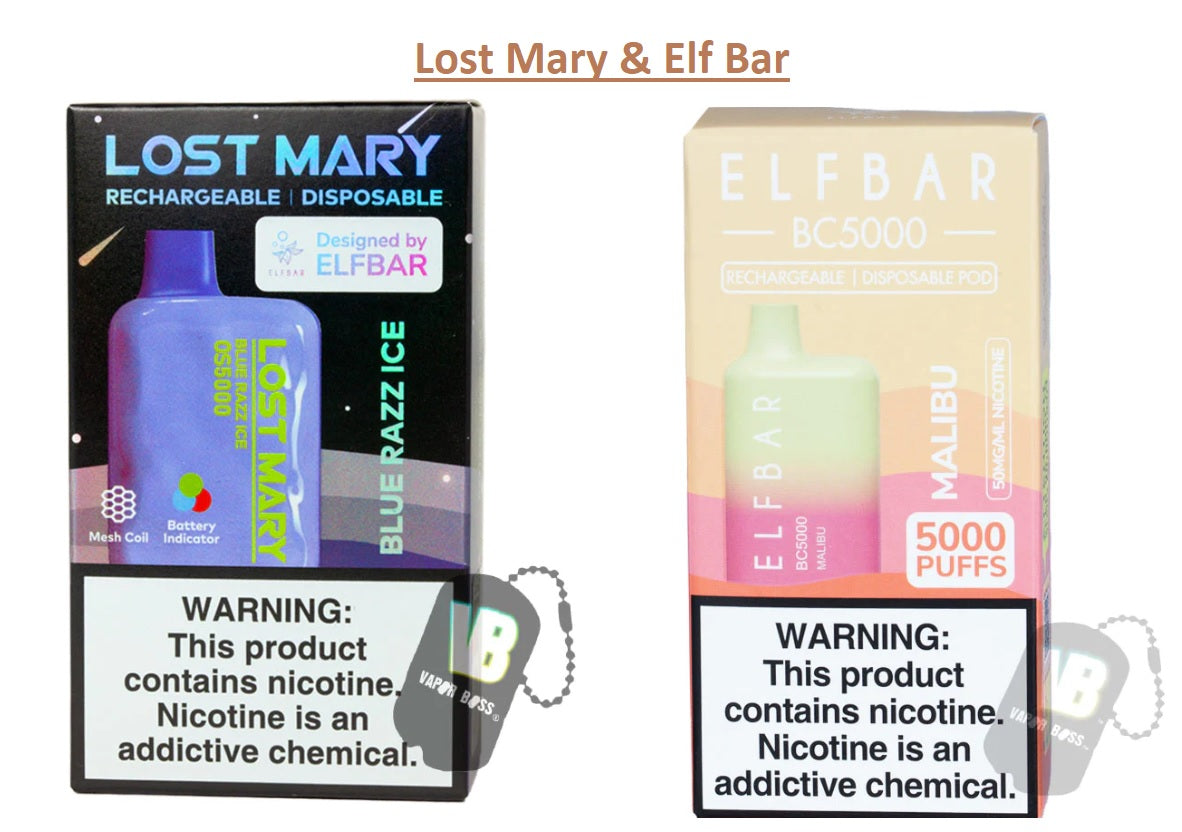 Lost Mary & Elf Bar Disposable: The Ultimate Guide to Choosing the Perfect Flavor