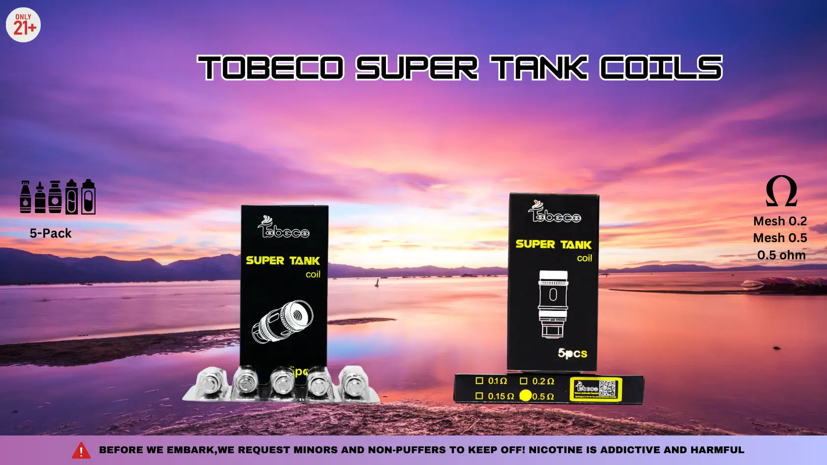 Tobeco Super Tank Coils