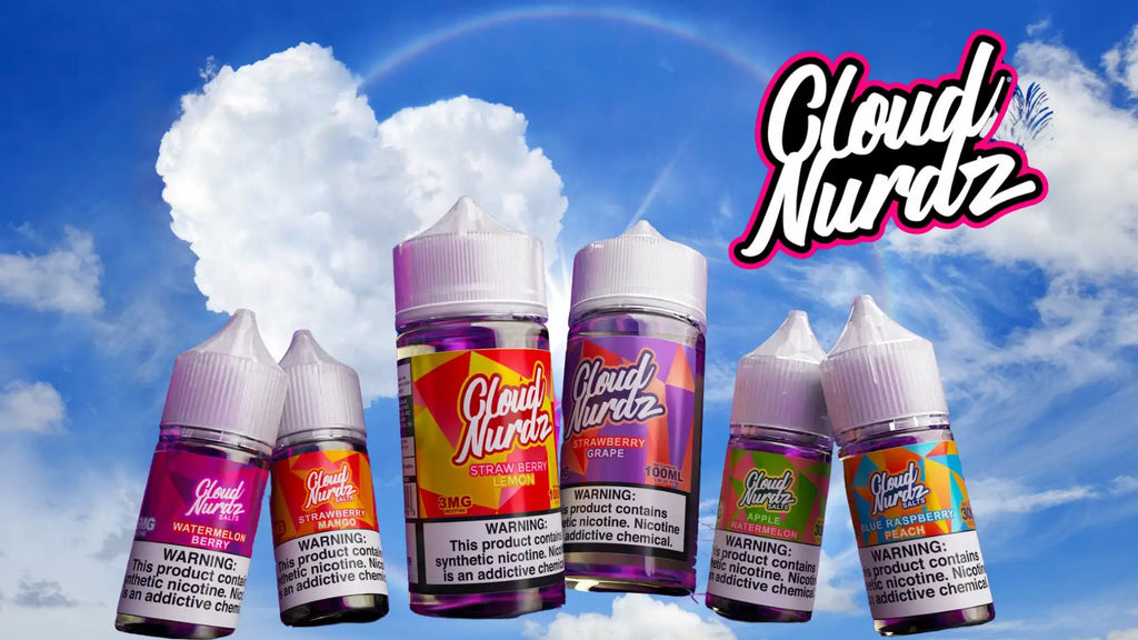 elf bar vape uk Nerd Liq Nic Salt - Strawberry Blue Razz - 10ml main image 0