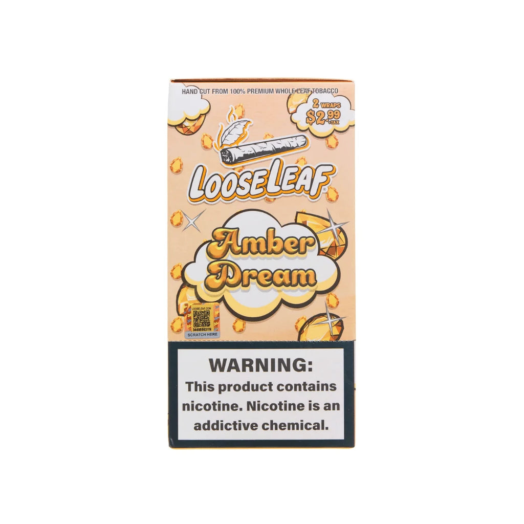 Amber Dream LooseLeaf 2-Pack Wraps (40 COUNT)