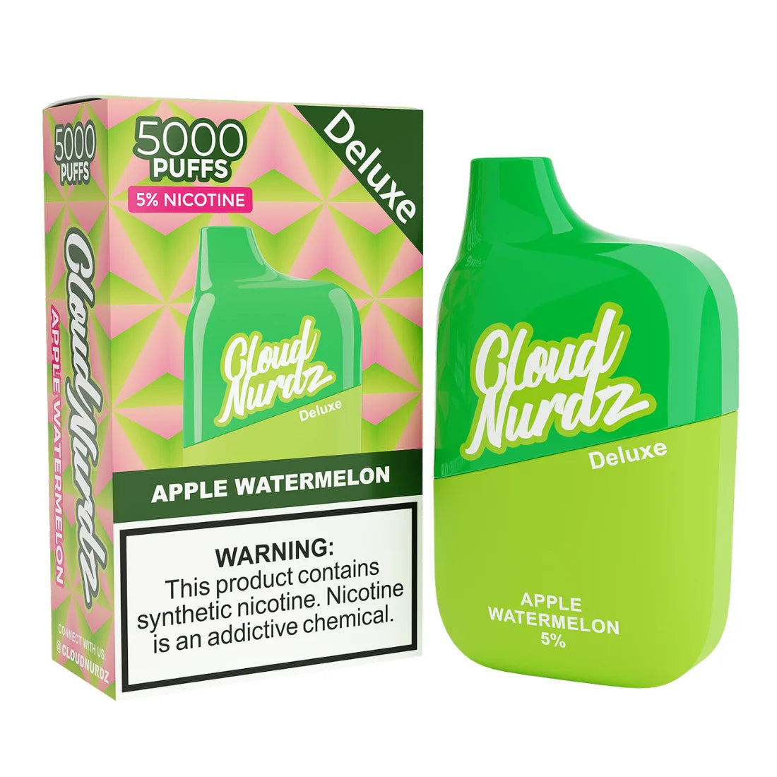 Cloud Nurdz Deluxe Disposable 5000 Puffs | $11.99 | 5% Nicotine Cloud Nurdz Deluxe Disposable 5000 Puffs | $11.99 | 5% Nicotine