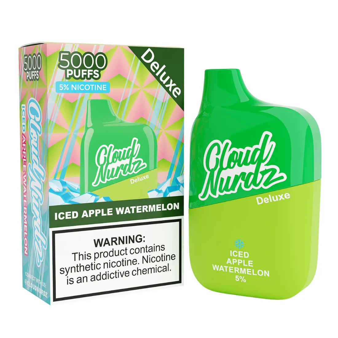 Cloud Nurdz 5000 Iced Apple Watermelon